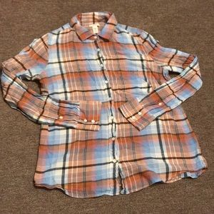 J.Crew Women’s Size 6 Flannel